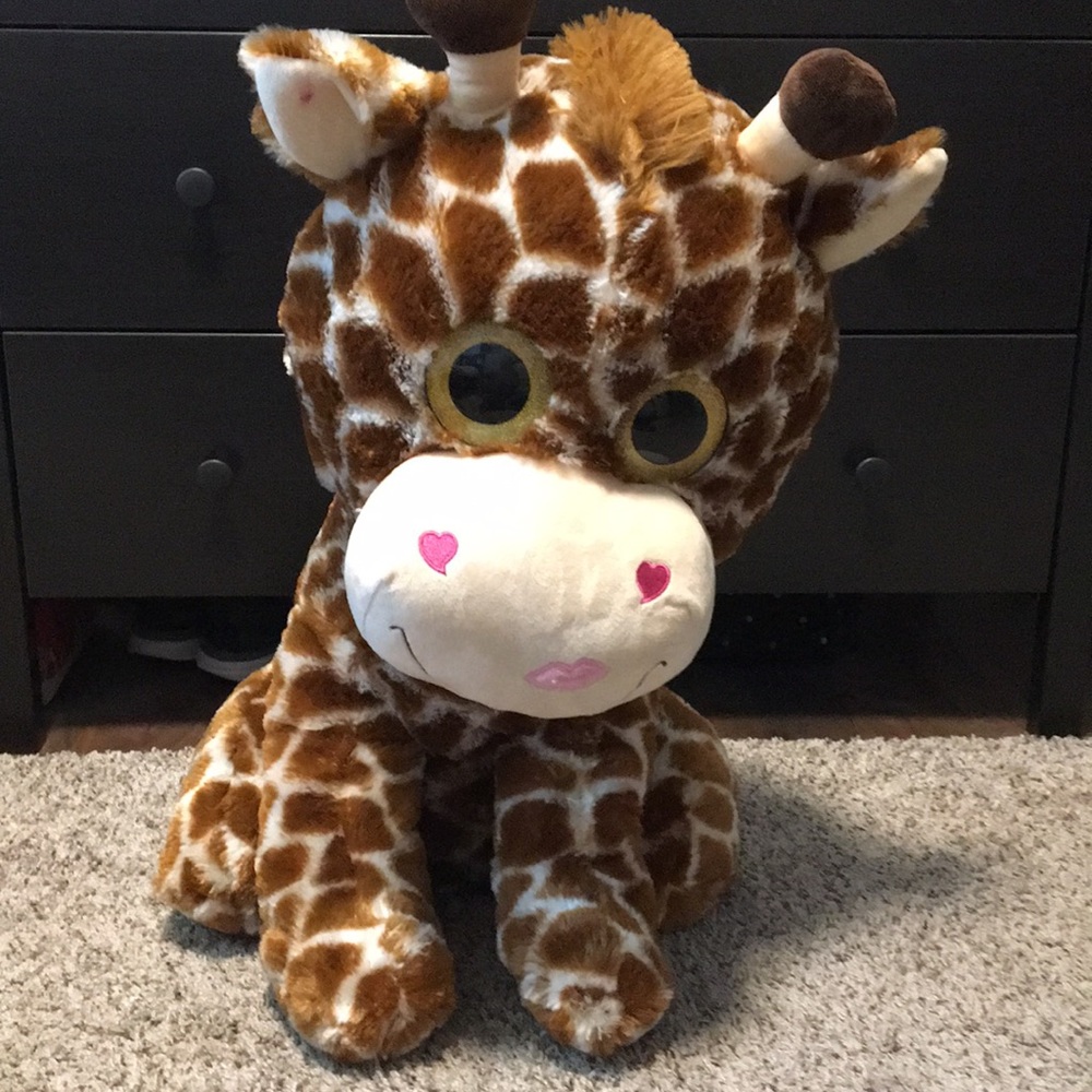 Giraffe stuffy 2ft tall